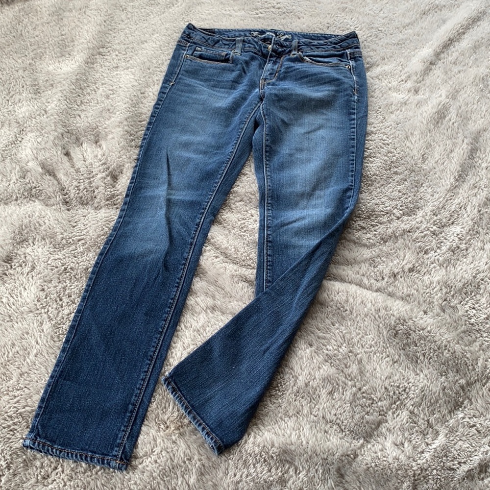 American Eagle size 6 skinny jeans - Picture 1 of 4
